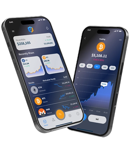 Solide Luxaris Mobile Crypto Trading App